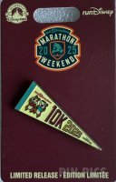 WDW - Chip and Dale - 10K Pennant - Marathon Weekend 2025 - runDisney