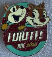 WDW – Chip and Dale – 10K I Did It - Marathon Weekend 2025 - Slider - runDisney