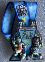 WDW - Donald and Daisy - Half Marathon 13.1 Miles Replica Medal - Weekend 2025 - runDisney