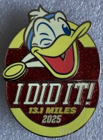 WDW - Donald - I DID IT - Half Marathon 13.1 Miles - Weekend 2025 - runDisney