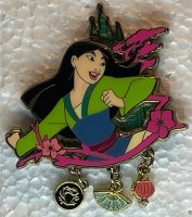 SDR - Mulan - Princess Cheerleading Pins - Pin Trading Fun Day 2022