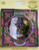 HKDL - Anna and Elsa - World of Frozen 1st Anniversary - Stained Glass - Jumbo