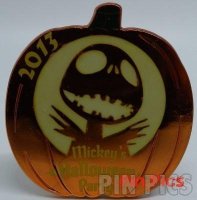 2013 Mickey’s Halloween Party Pumpkin Pin - Jack Skellington