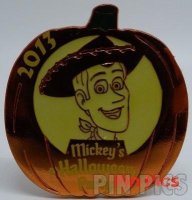 2013 Mickey’s Halloween Party Pumpkin Pin Set - Woody