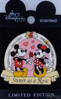 DL - Mickey and Minnie - Sweet as a Rose - Scented