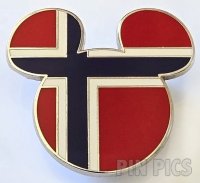 WDW - Norway Flag - Mickey Head Icons - Version 4