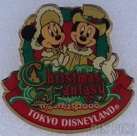 Japan - Mickey and Minnie Mouse - Christmas Fantasy 2000 - TDR