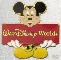 WDW - Mickey Holding Red Sign - Version 5