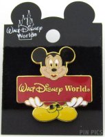 WDW - Mickey Holding Red Sign - Version 5