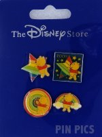 JDS - Rainbow Pooh - Mini 4 Pin Set