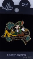 WDW - Mickey and Pluto - Happy Saint Patrick's Day 2001