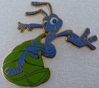 Flik - Surfing on Green Leaf - 2001 Hunt for Pintopia - Bug's Life