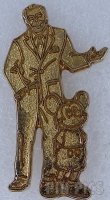 DS - Walt Disney, Mickey - Tie Pin - Father's Day Card