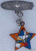 JDS - Donald Duck - Star - Two-Sided Dangle
