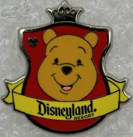 DLR - Winnie the Pooh - Crests - Hidden Mickey 2012