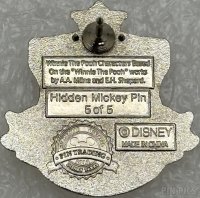 DLR - Winnie the Pooh - Crests - Hidden Mickey 2012