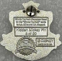DLR - Winnie the Pooh Chaser - Crests - Hidden Mickey 2012