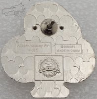 DLR - Mad Hatter - Alice in Wonderland Playing Card Suits - Hidden Mickey 2013