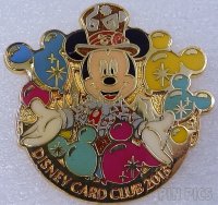 Japan - Mickey Mouse - Balloons - Japan Credit Bureau - Disney Card Club 2013 - JCB