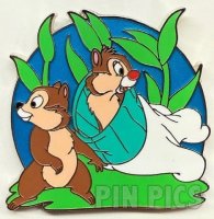 WDW - Chip and Dale with a Garden Glove