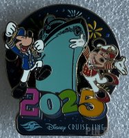 DCL - Mickey and Minnie - 2025 New Year Spinner