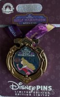 WDW - Aurora and Maleficent - 13.1 Miles Replica Medal - Princess Half Marathon Weekend 2025 - Spinner - runDisney