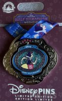 WDW -  Snow White and Evil Queen - Fairy Tale Challenge Replica Medal - Princess Half Marathon Weekend 2025 - runDisney