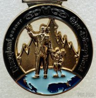 Partners - runDisney Coast To Coast Race Challenge Medal - Red