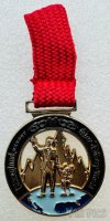 Partners - runDisney Coast To Coast Race Challenge Medal - Red