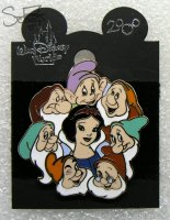 WDW - Snow White and the Seven Dwarfs - 2000 - Real Cloisonne