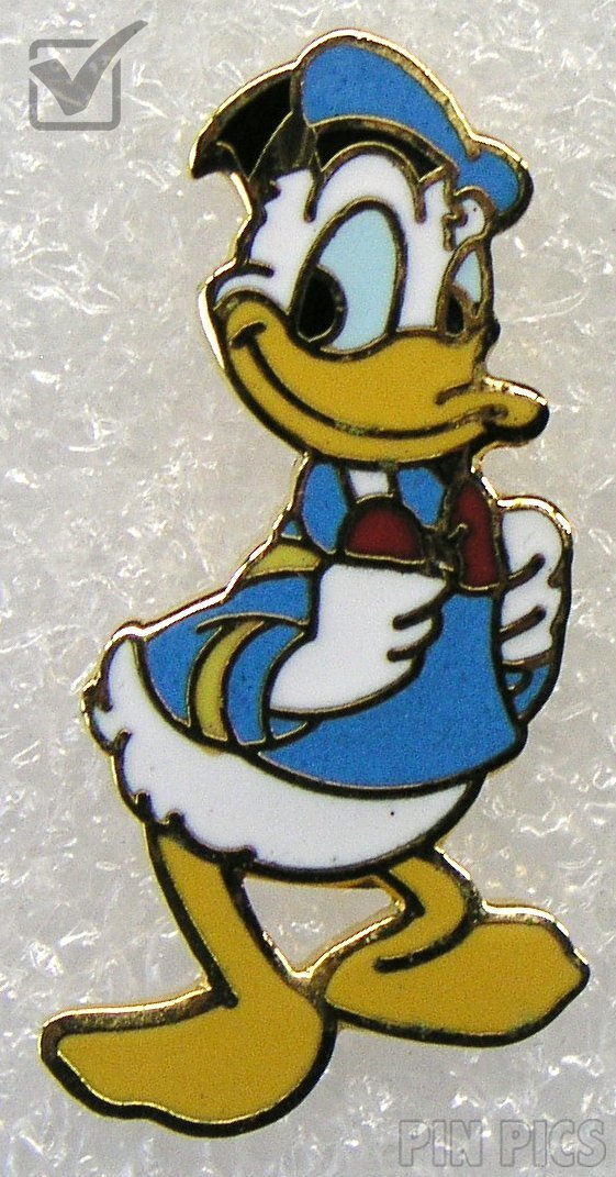 donald duck red bow tie