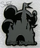 WDW - Prototype - Mickey and Cinderella Castle - Mystery Pin 6