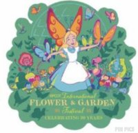 WDW - Alice in Wonderland - EPCOT Flower and Garden Festival 2025 - Celebrating 30 Years