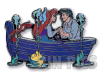 FiGPiN - Ariel and Eric in boat - Mystery - Little Mermaid