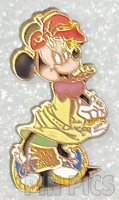 Totally Minnie - 7 Pin Set (Dancing/Yellow Dress) - Real Cloisonne