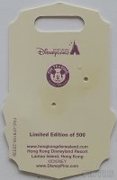 HKDL - Chip and Dale - Happy Birthday April 2, 2024 - Stained Glass - Tassel