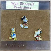 Classic Donald Duck - Trio Clutch Set - Yellow Tie - Mini