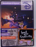 WDW - Figment - Re-Collections Trading Card Series - Celebrating 20 Years Pin Event 2020 - Mystery