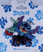 DLP - Stitch Dressed as Ursula - Scrump as Ariel - Little Mermaid - Jumbo