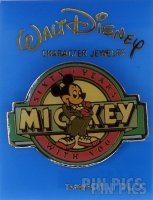 Mickey - Sixty Years with You - Grey Tuxedo and Pink Soles - Epoxy Coated
