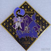 DLP - Yzma and Kuzco - Villains and Silhouettes in Flames Monthly Series