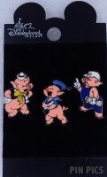 DL - Fifer, Practical and Fiddler Pigs - Three Little Pigs