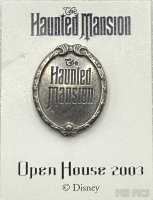 SDCC - Haunted Mansion Movie Plaque - Open House
