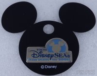 TDR - Tokyo Disney Sea Logo - Grand Opening - Fall 2001 - Silver and Blue - TDS