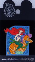 Ariel and Seahorse - Princesses With Their Horses