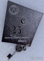 Japan - Scrooge McDuck - Harborside Christmas - Silver Key - Dangle - TDR