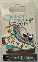 Season Greetings - Anna and Elsa - Ice Skate - Frozen