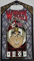 DLR - Pin of the Month - Windows of Evil - Queen of Hearts