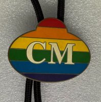 WDW - Pride Rainbow Name Tag Bolo - Cast Exclusive