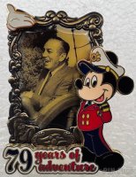 DCL - Walt Disney, Captain Mickey - 79 Years of Adventure - White Glove